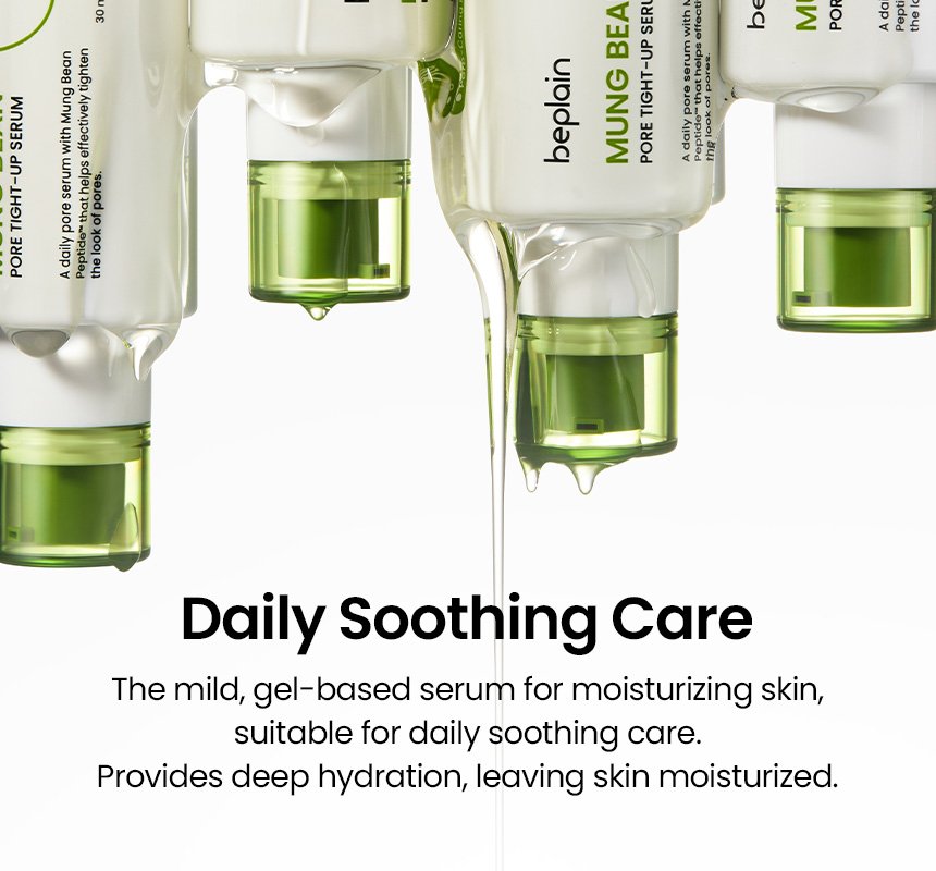 beplain Mung Bean Pore Tight-up Serum 1.69 fl. oz.(50ml) detail 3