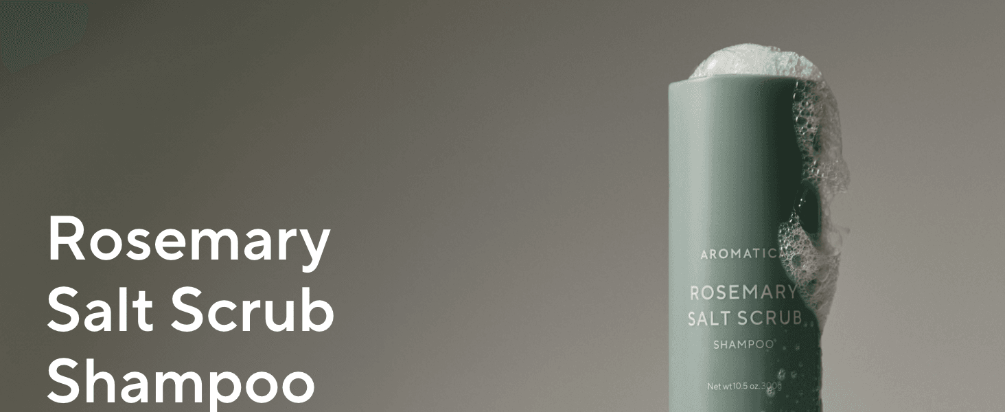 AROMATICA Rosemary Salt Scrub Shampoo 10.5 oz. (300 g) detail 1