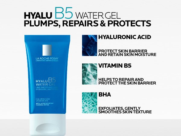 La Roche Posay Hyalu B5 Light Water Gel Cream 1.35 fl. oz.(40ml) detail 1