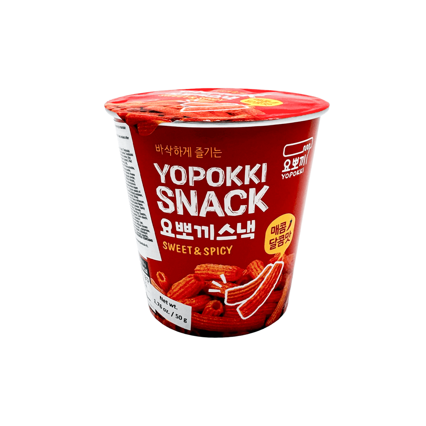 YoungPoong Yopokki Snack Sweet & Spicy Cup 1.8 oz.(50g) detail 1