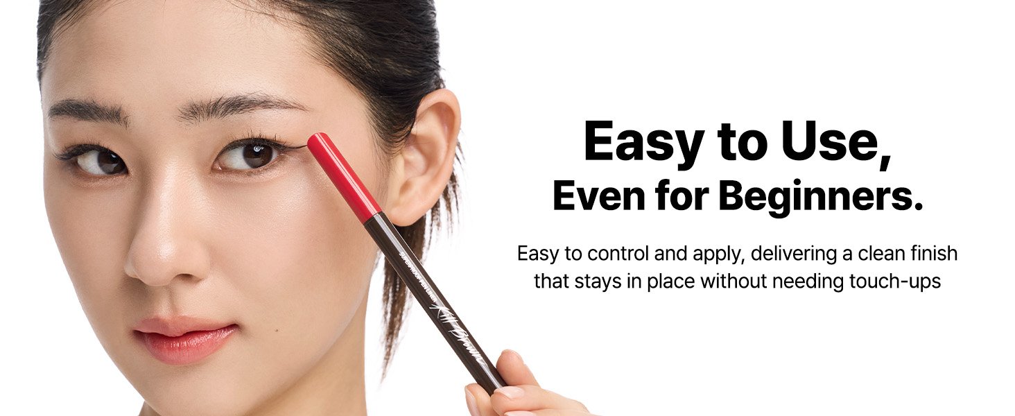 [2colors] CLIO Superproof Pen Liner Kill Black 0.01 fl. oz.(0.55ml) detail 5