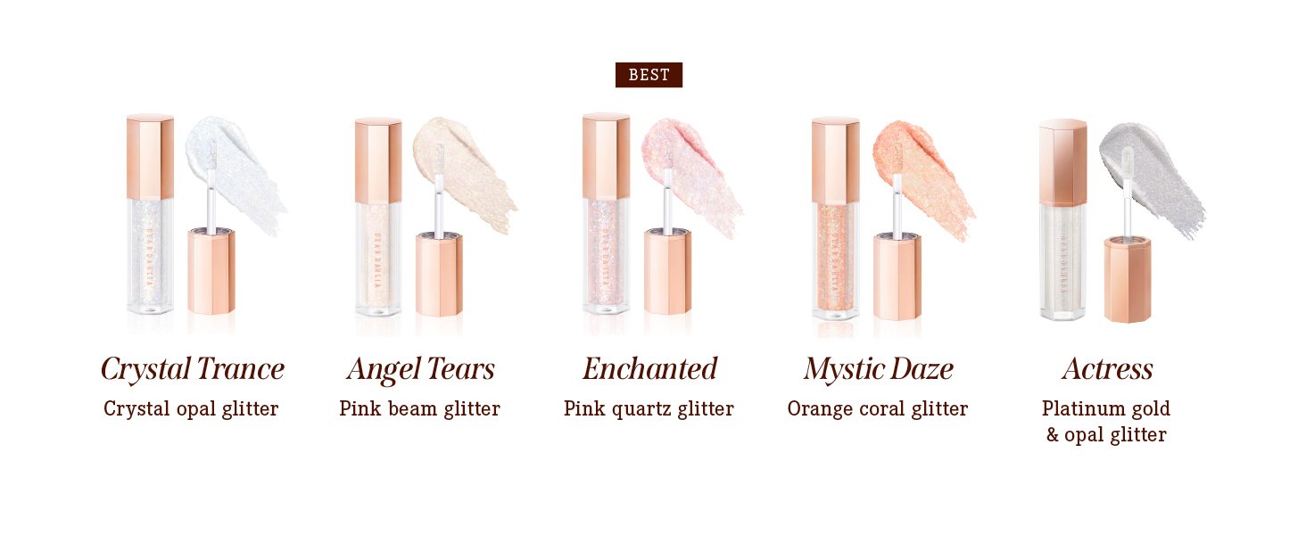 [8colors] DEAR DAHLIA Paradise Shine Eye Sequins 0.14 oz.(4g) detail 2