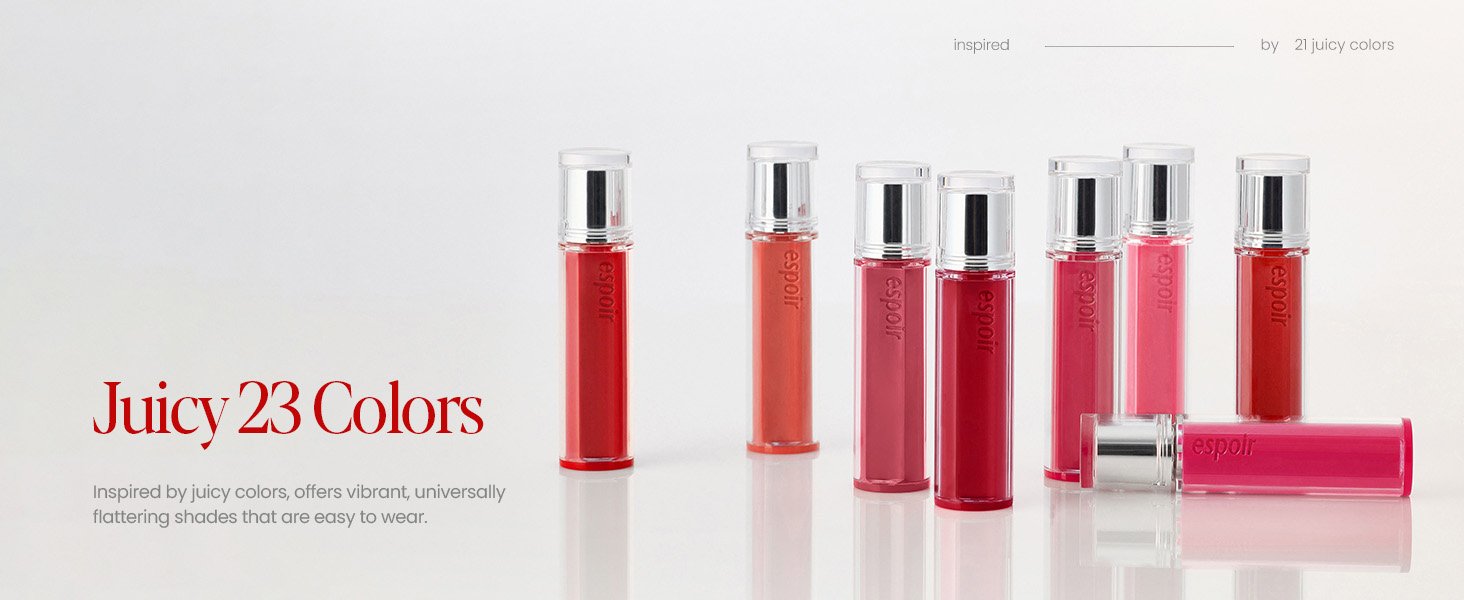 [9colors] espoir Couture Lip Tint Glaze 0.14 oz.(4g) detail 3