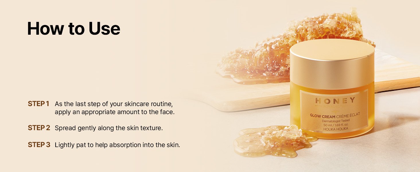 Holika Holika Honey Royalactin Glow Cream 1.69 fl. oz.(50ml) detail 3