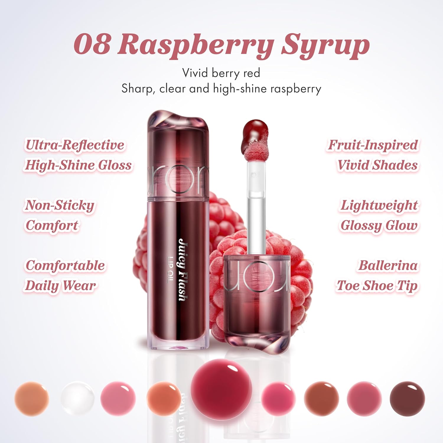 [9colors] rom&nd Juicy Flash Lip Oil 0.17 oz.(4.5g) - Image 11 of 15