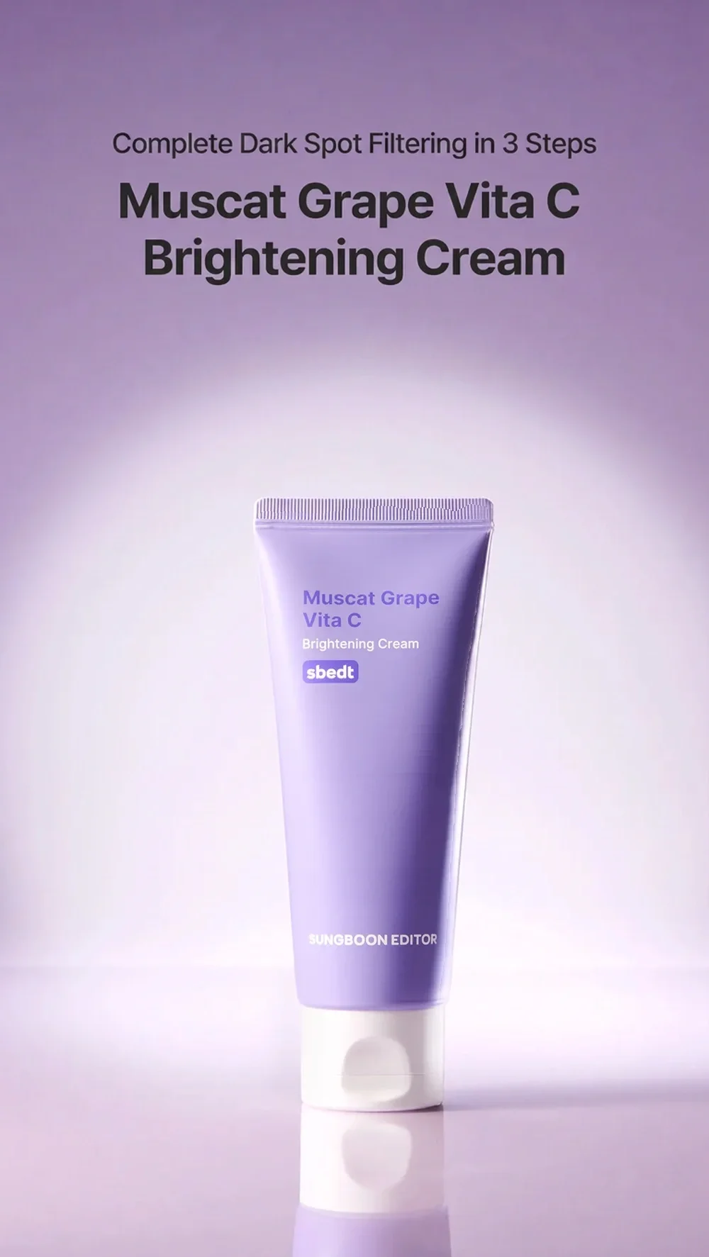 SUNGBOON EDITOR Muscat Grape Vita C Brightening Cream 1.69 fl. oz.(50ml) detail 1