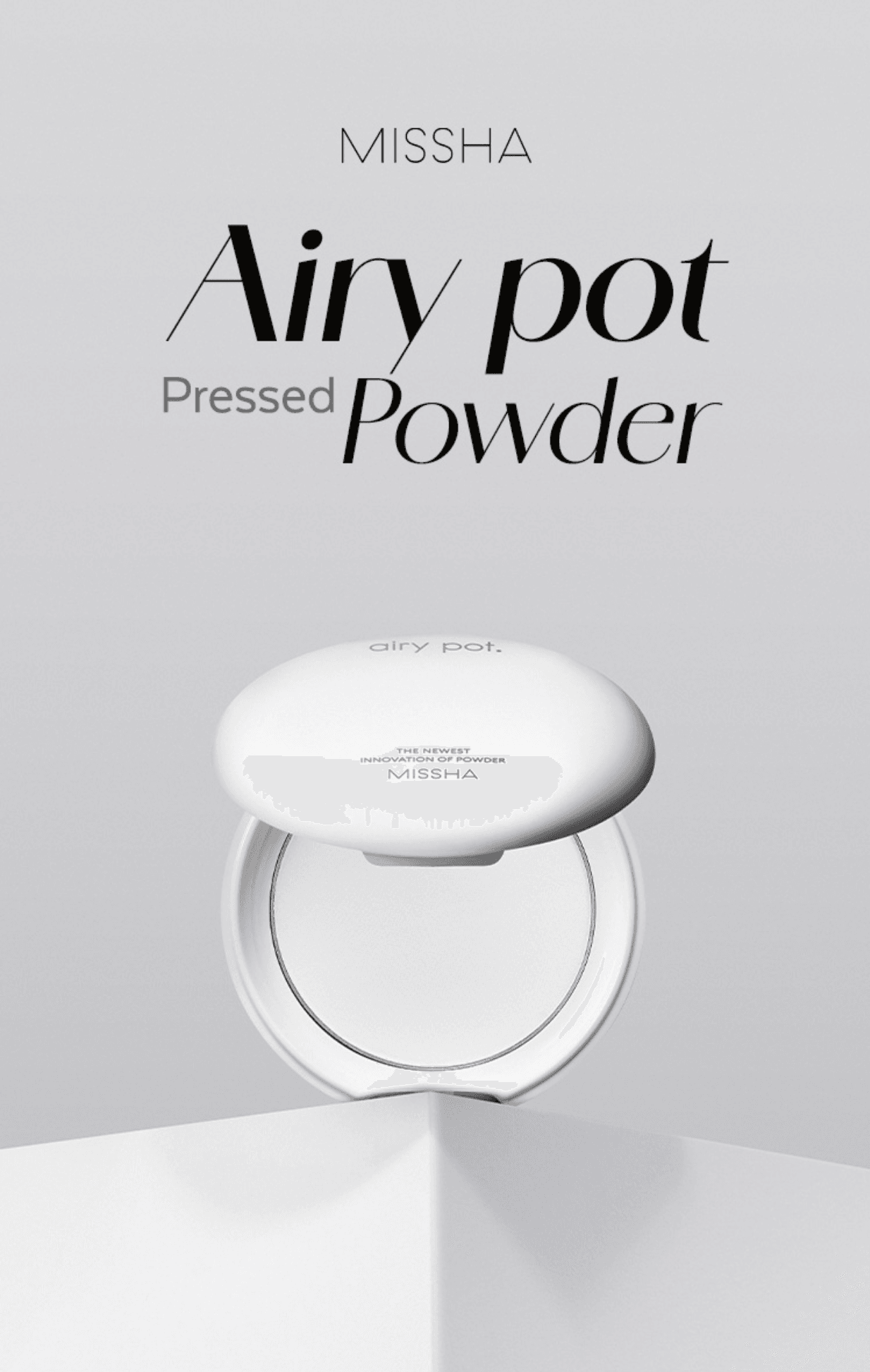 [2colors] MISSHA Airy Pot Pressed Powder 0.17 oz.(5g) detail 2