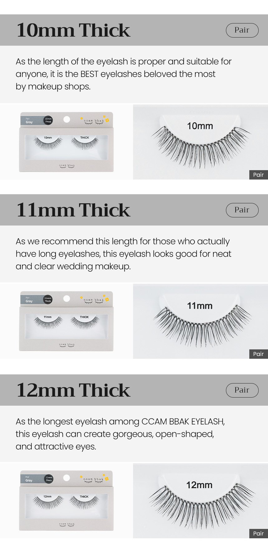 [3types] ccambbak Original Thick Pair detail 4