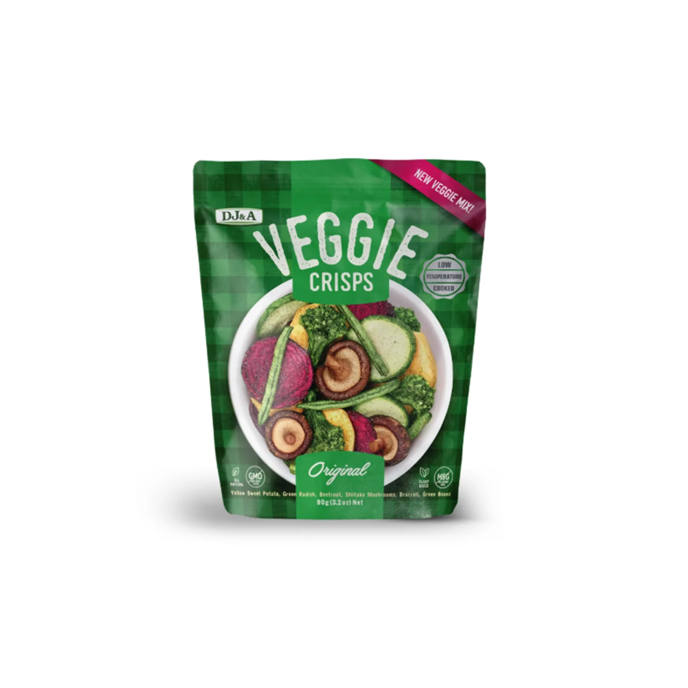 DJ&A Veggie Crisps Original 3.17 oz.(90g) detail 1