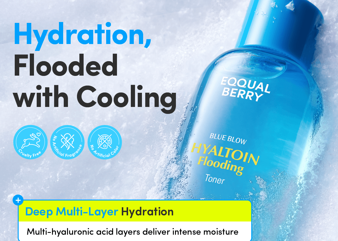 EQQUALBERRY Hyaltoin Flooding Toner 5.07 fl. oz.(150ml) detail 1