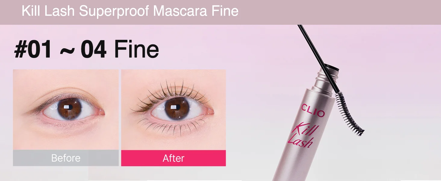 [5colors] CLIO Kill Lash Superproof Mascara 0.24 oz.(7g) detail 10