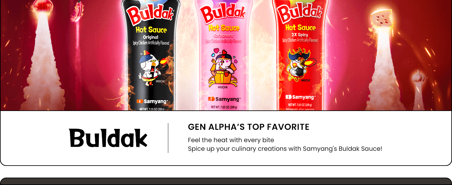 [2flavors] SAMYANG Buldak Chicken Flavor Sauce 7.05 oz.(200g) detail 2