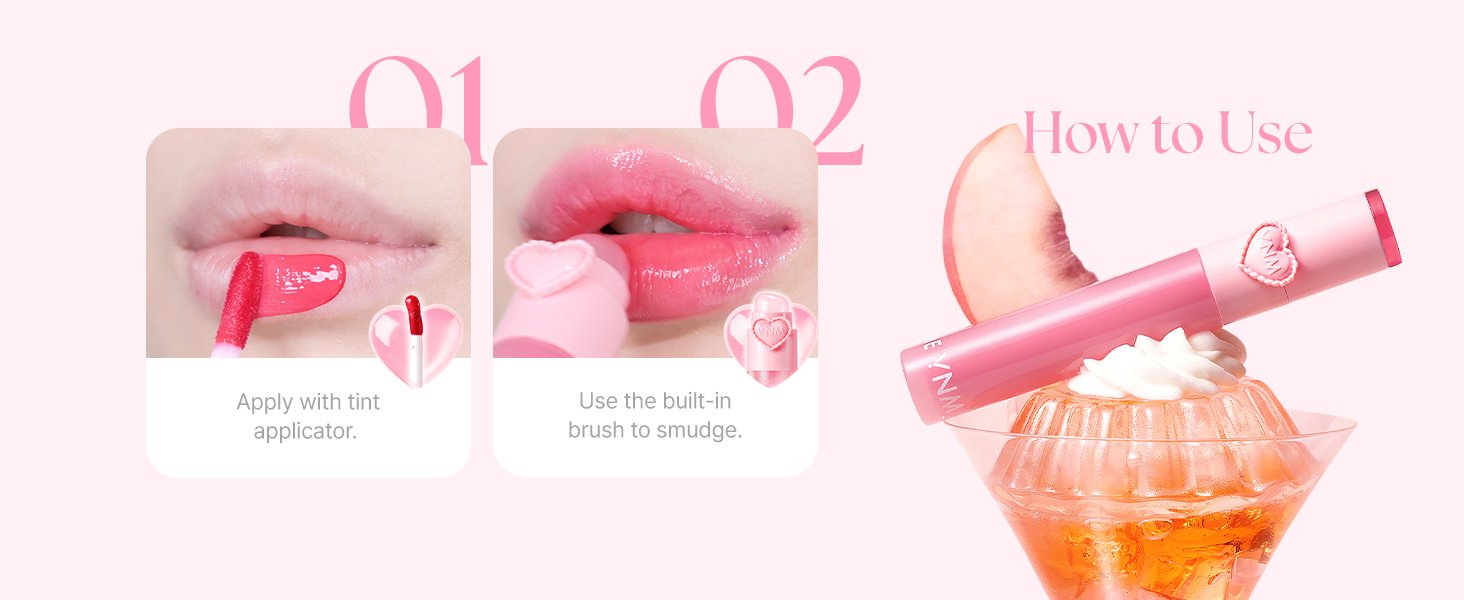 [3colors] Y.N.M Heart Jelling Tint 0.09 oz.(2.6g) detail 7