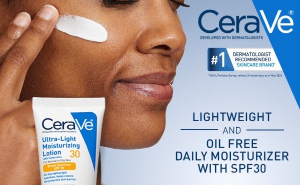 CeraVe Ultra Light Moisturizing Lotion SPF 30 1.75 oz.(52g) detail 1
