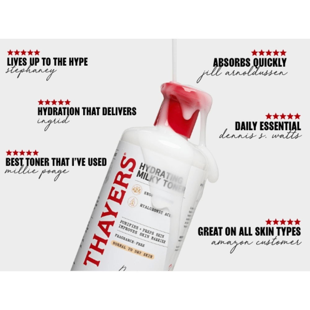 thayers Hydrating Milky Facial Toner W Snow Mushroom 12 fl. oz.(355ml) detail 3