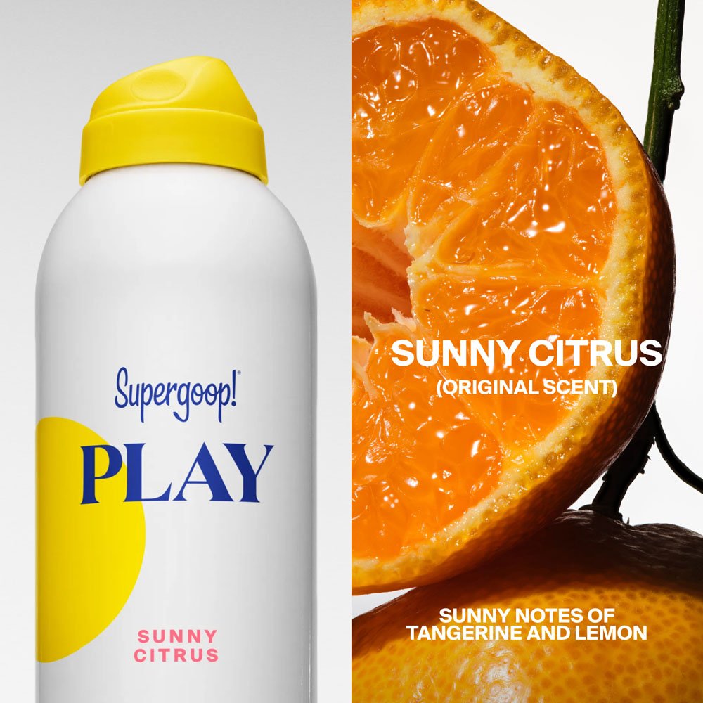 Supergoop! Play Antioxidant Body Mist SPF 50 With Vitamin C 3 fl. oz.(89ml) Sunny Citrus detail 3