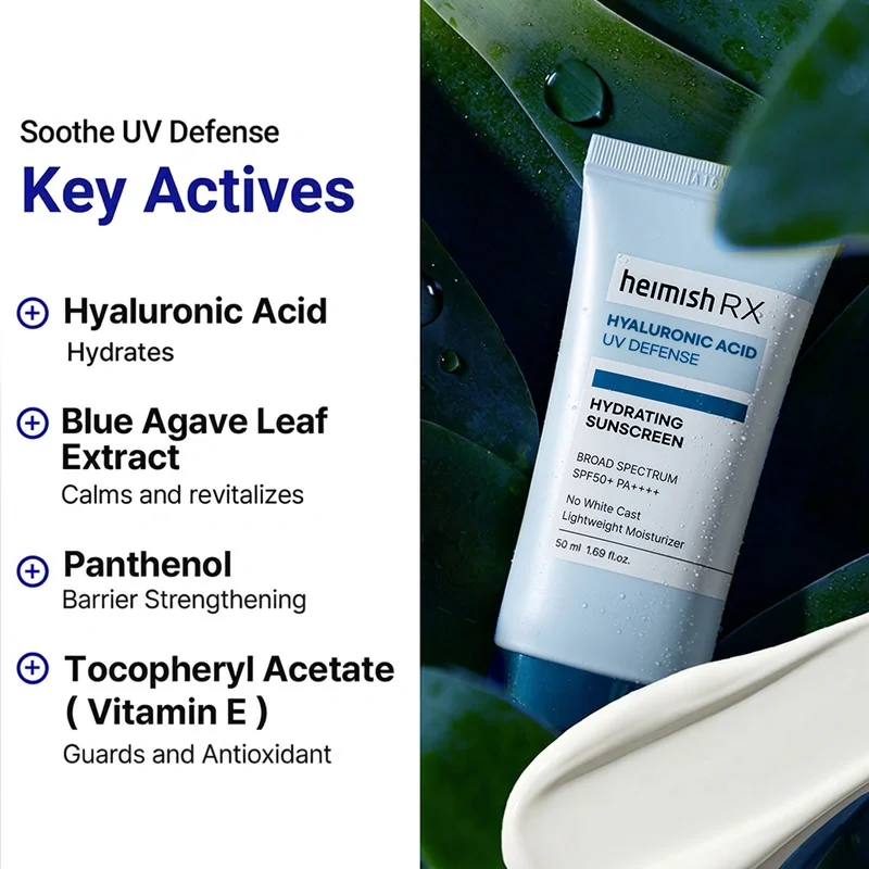 HEIMISH Rx Hyaluronic Acid Hydrating Sunscreen 1.69 fl. oz.(50ml) detail 2