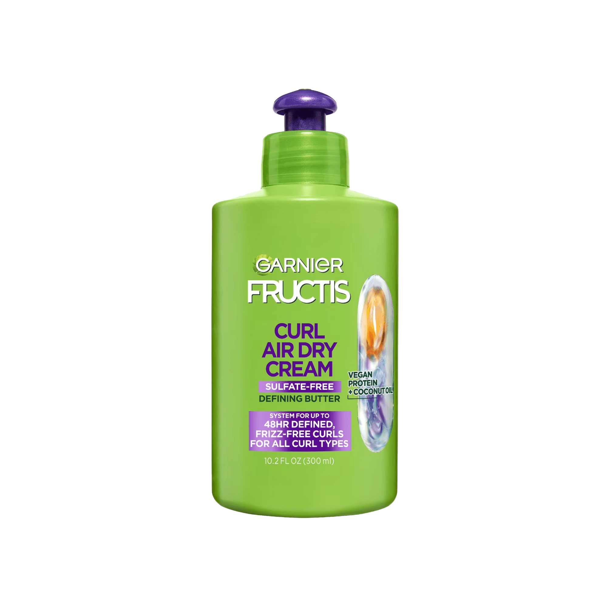 Garnier Fructis Curl Nourish Sulfate-free Air Dry Butter Cream Leave-in 10.2 fl. oz.(300ml) detail 1