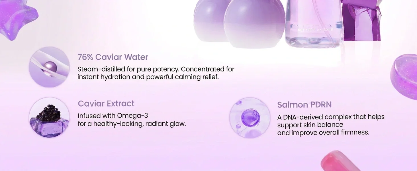 Biodance Caviar PDRN Jelly Serum Mist 1.69 fl.oz. (50ml) detail 2