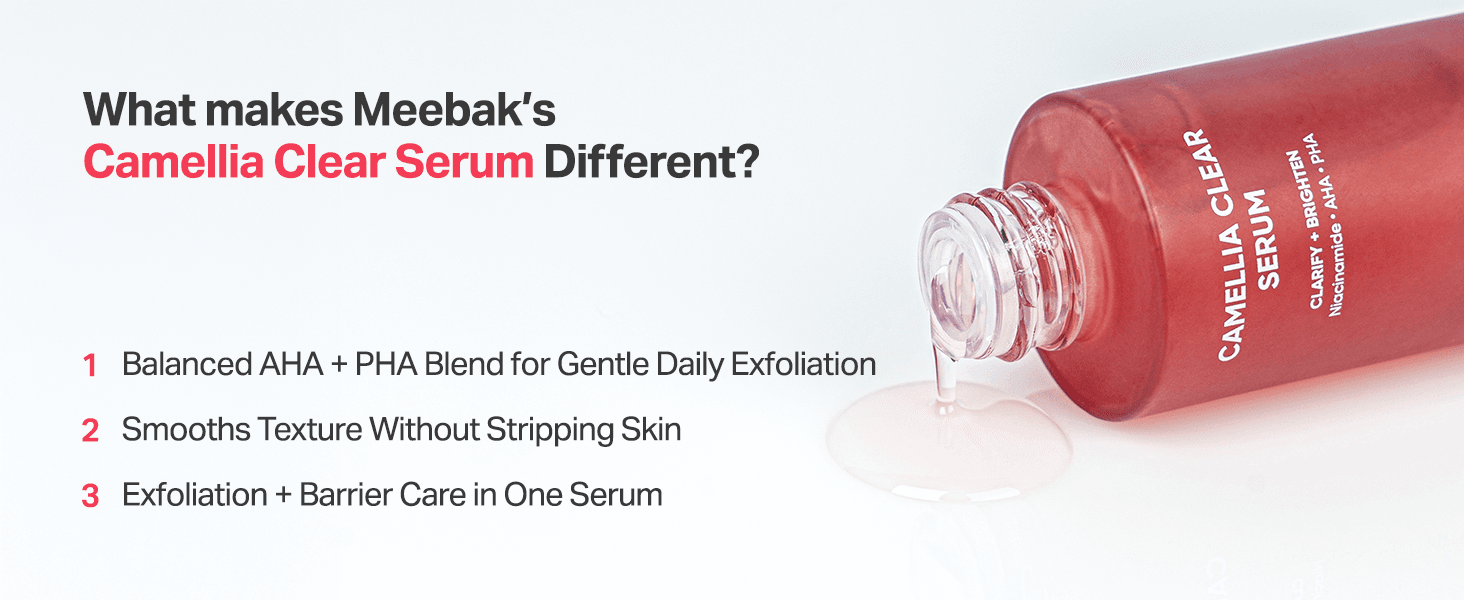 Meebak Camellia Clear Serum 1.01 fl. oz.(30ml) detail 3