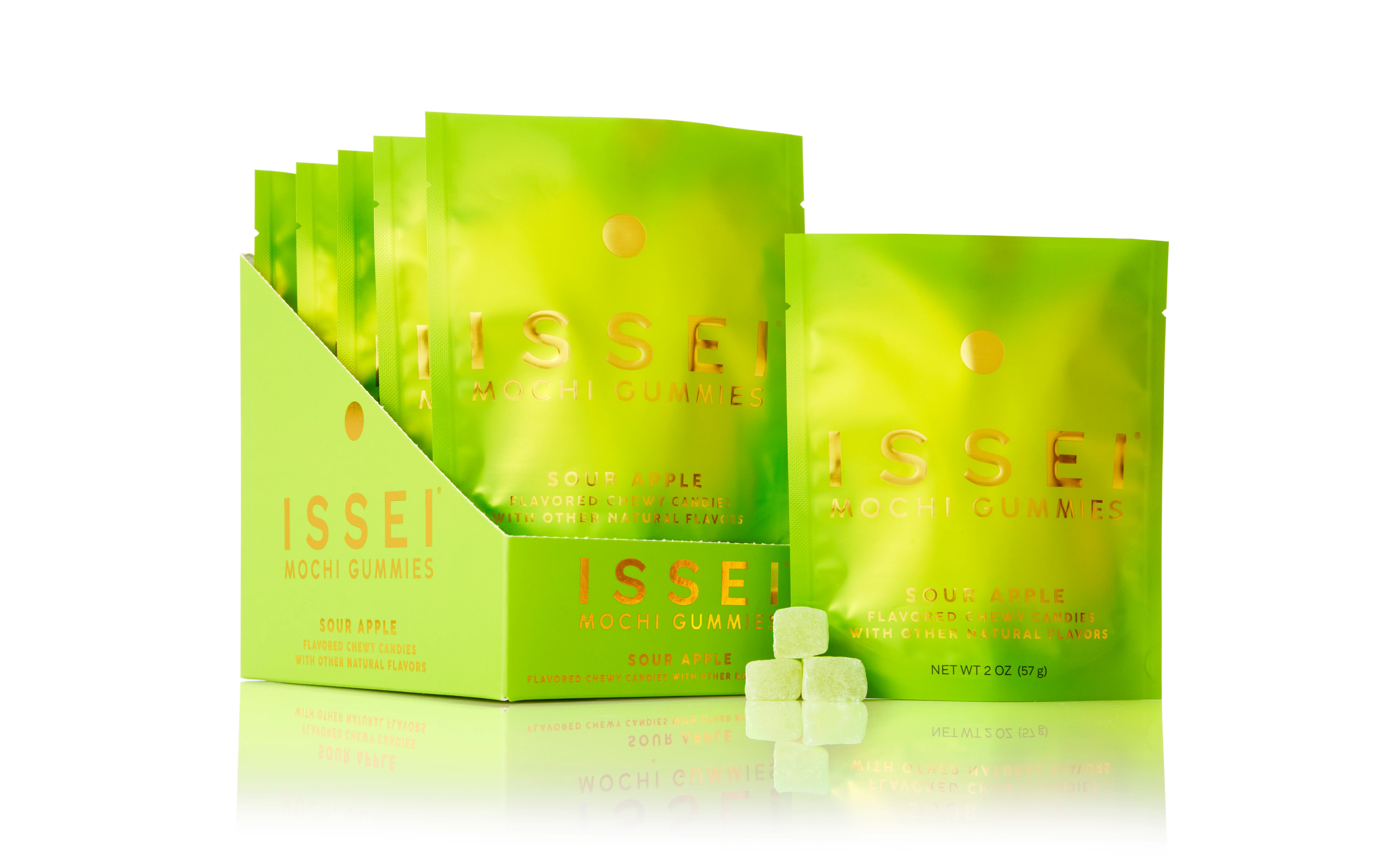 [3flavors] Issei Sour Watermelon Mochi Gummies 2 oz.(57 g) detail 3