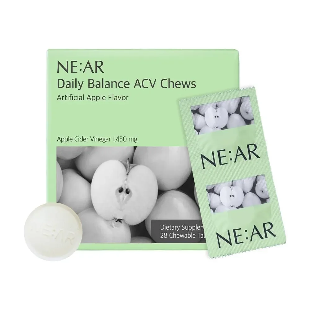 NE:AR Daily Balance Acv Chews Net. Wt. 1.68 oz.(47.6g) detail 1