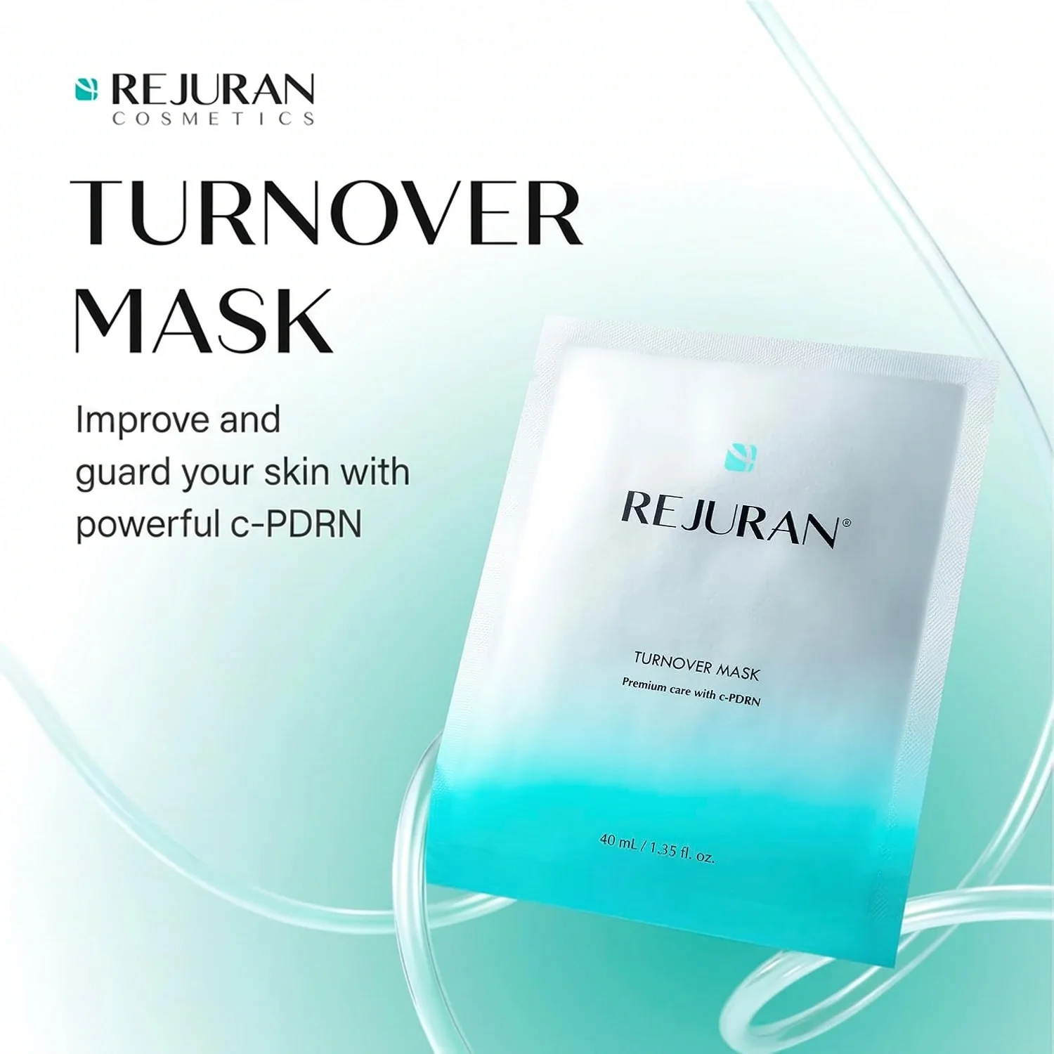REJURAN Turnover Mask 1.35 fl. oz.(40ml) x 5ea detail 1