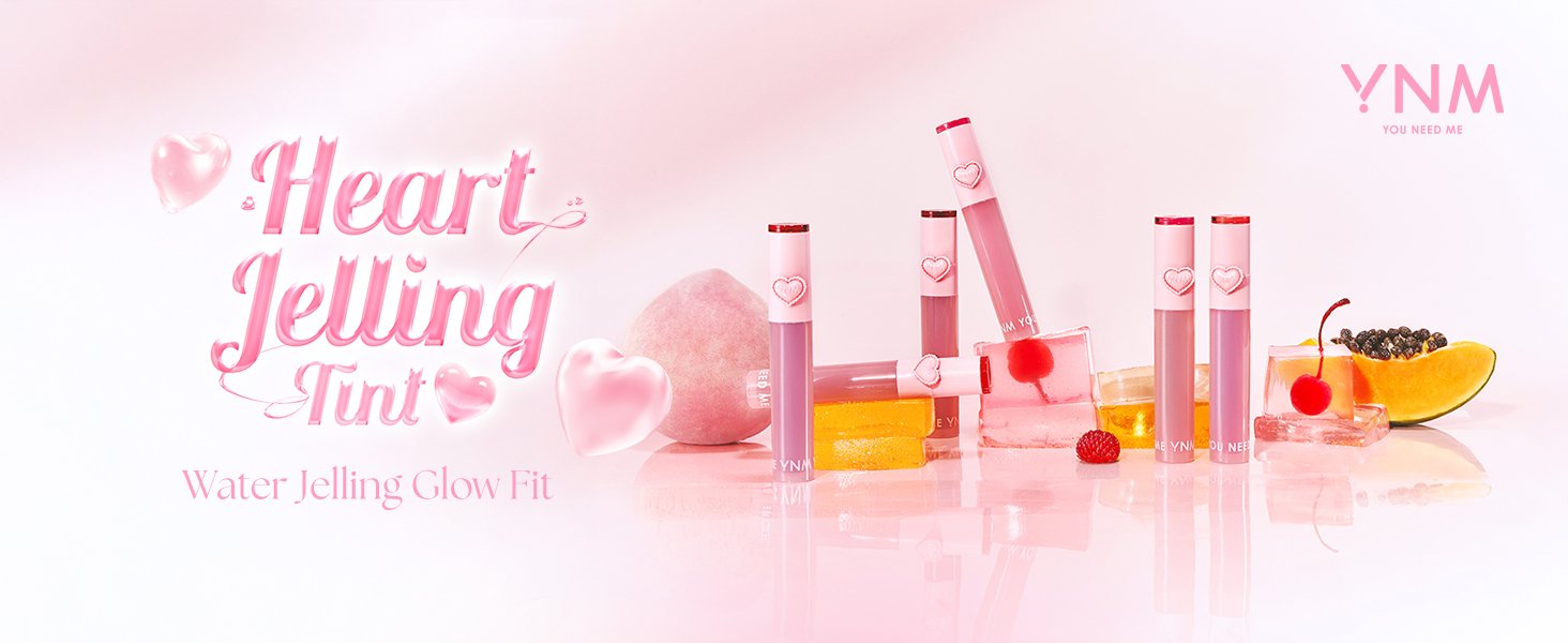 [3colors] Y.N.M Heart Jelling Tint 0.09 oz.(2.6g) detail 1