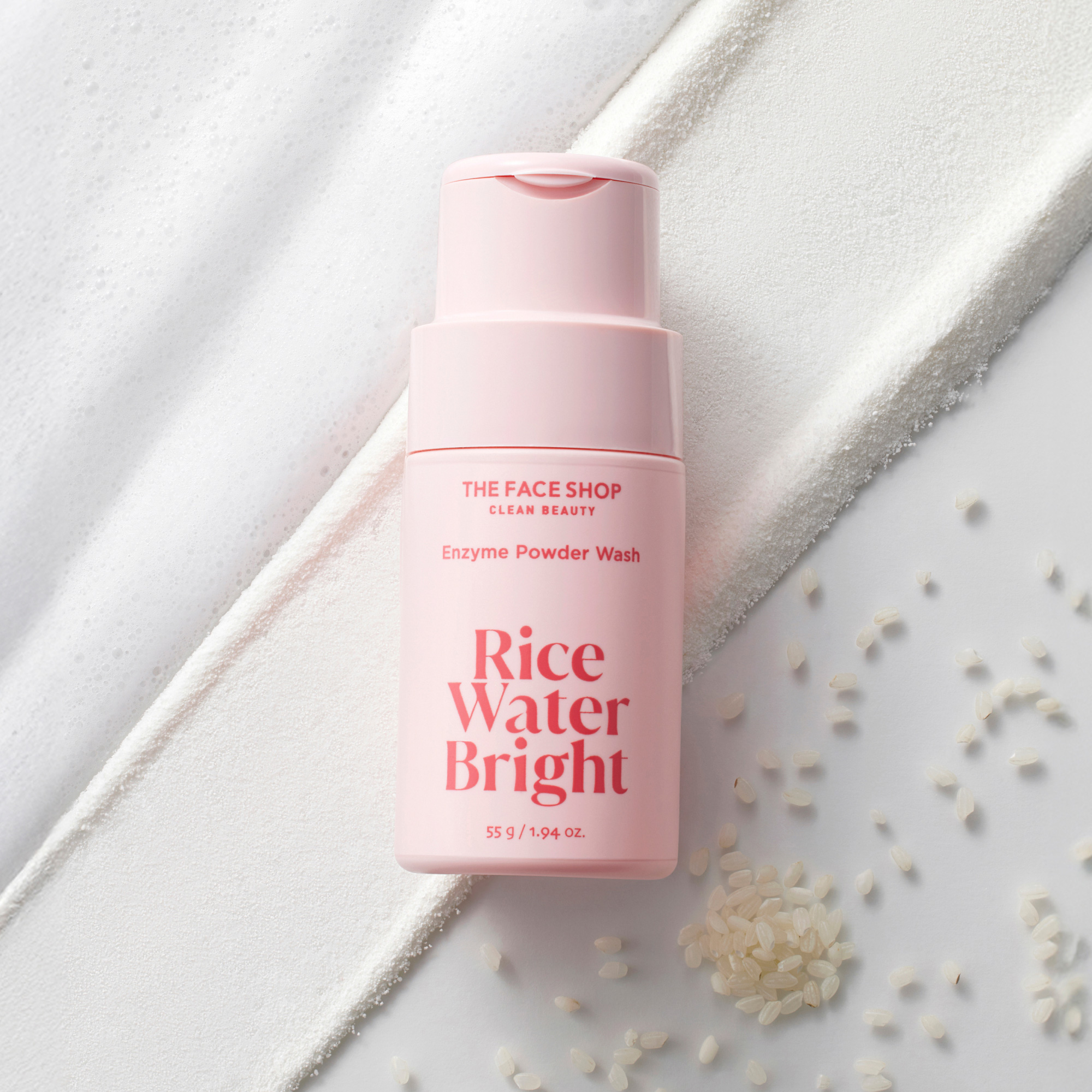 THE FACE SHOP Rice Water Bright Enzyme Powder Wash 1.94 oz.(55g) - Image 2 of 2