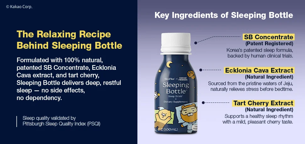 [Sleeplus×Kakao Friends] Sleeping Bottle 3.4 fl. oz.(100ml) detail 2