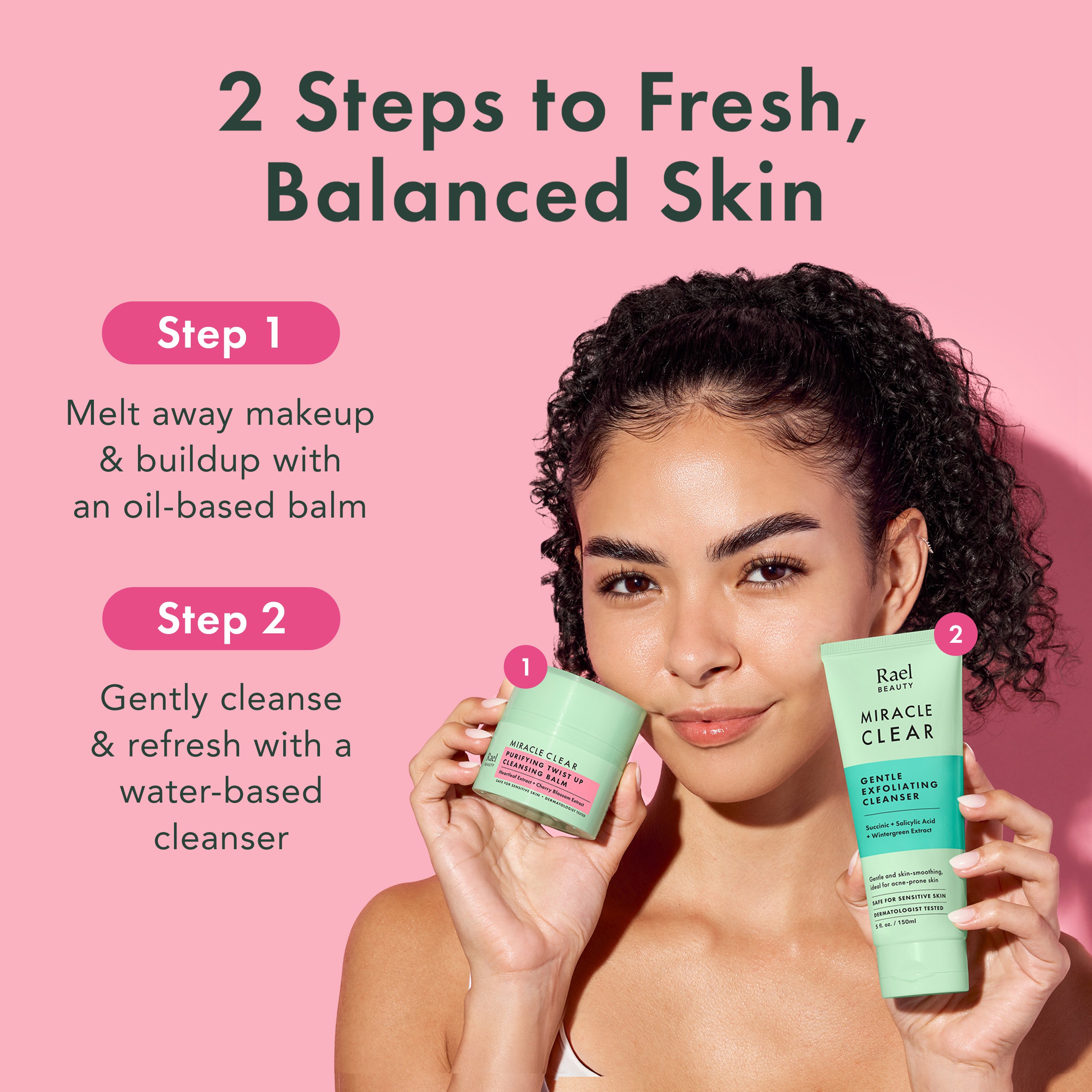 Rael Beauty Miracle Clear Purifying Twist Up Cleansing Balm 1.69 fl oz.(50ml) detail 7