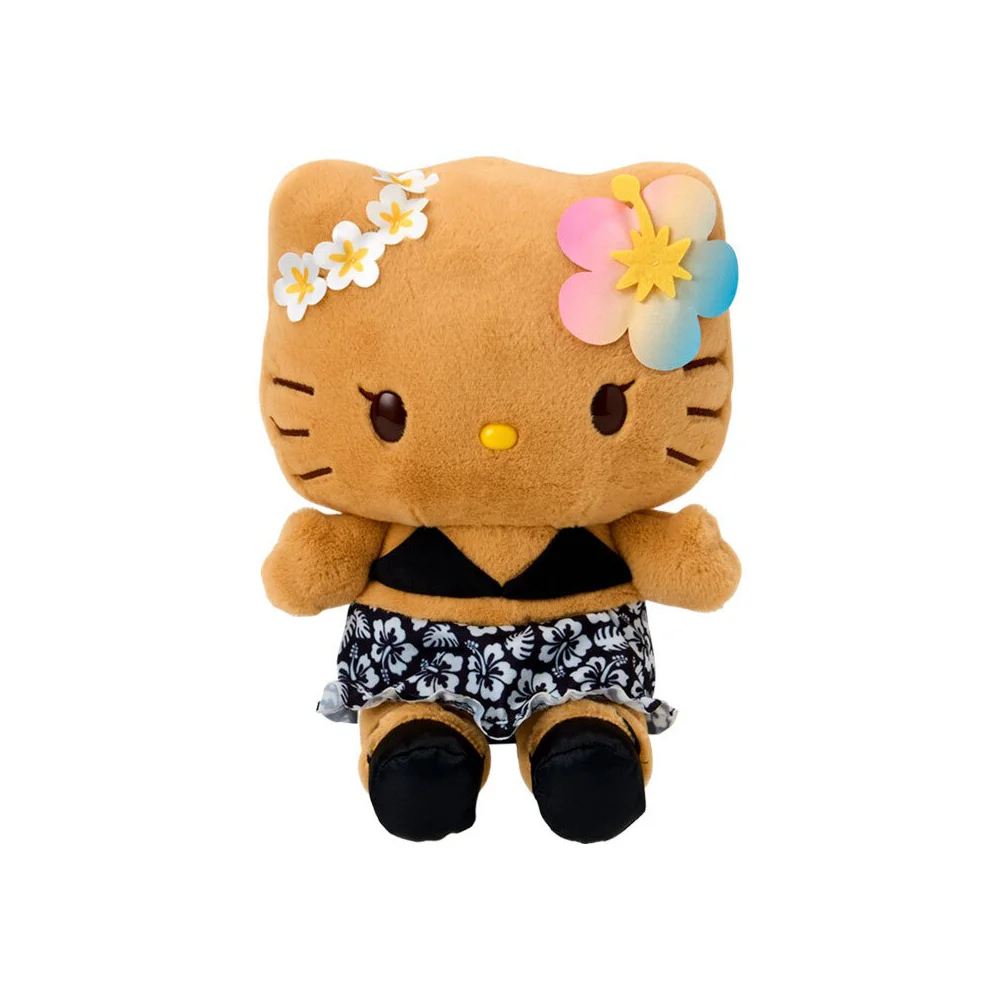 Sanrio Hello Kitty Black 8" Plush (Suntan Series) detail 1