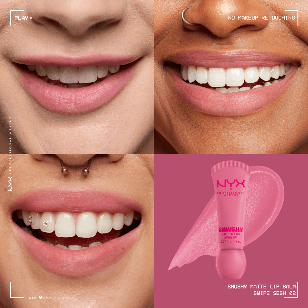 [8colors] NYX Professional Makeup Soft Matte Smushy Lip Balm 0.27 fl. oz.(8ml) detail 9