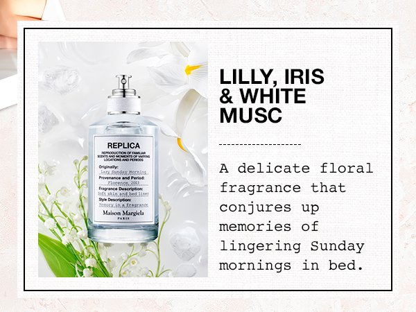 Maison Margiela Replica Lazy Spring Morning Fragrance 3.4 fl. oz.(100ml) detail 4