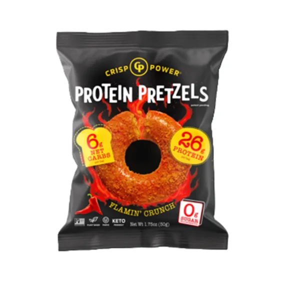 [4flavors] CRISP POWER Protein Pretzel 1.75 oz.(50g) detail 7