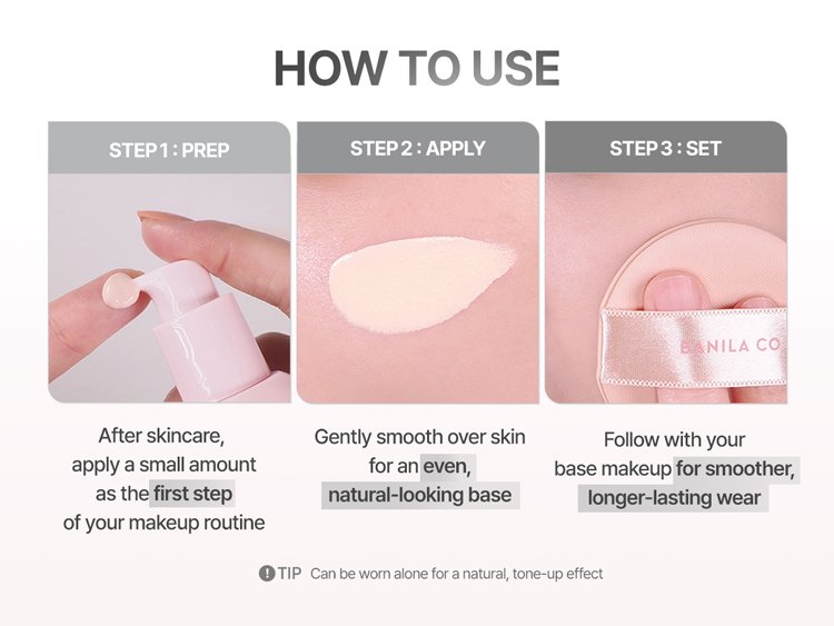 BANILA CO Prime Primer Tone-up 1.01 fl. oz.(30ml) detail 6