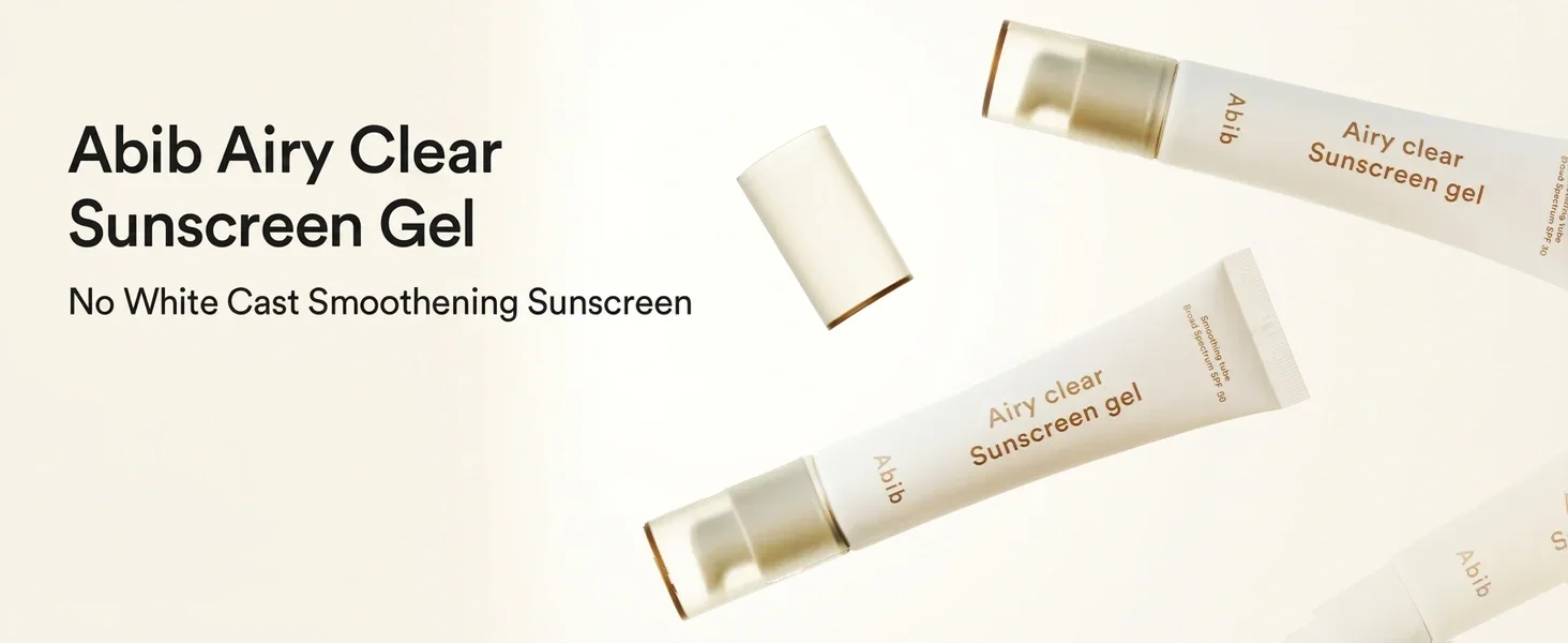 Abib Airy Clear Sunscreen Gel Smoothing Tube 1.01 fl. oz.(30ml) detail 1