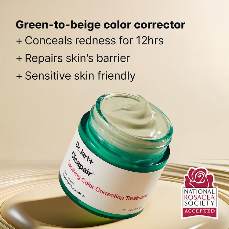 Dr.Jart+ Cicapair™ Soothing Color Correcting Treatment SPF 30 0.50 fl. oz.(15ml) detail 1
