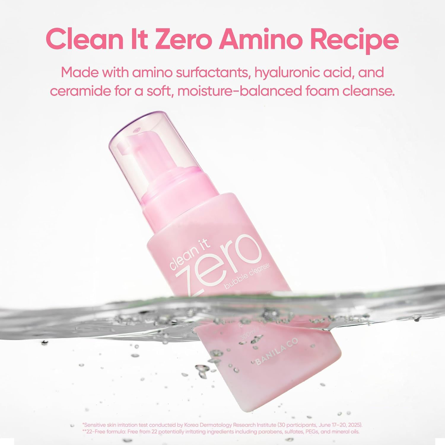 BANILA CO Clean It Zero Bubble Cleanser 10.14 fl. oz.(300ml) detail 3