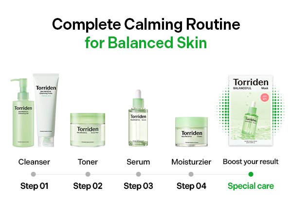 Torriden Balanceful Cica Mask 10ct 0.85 fl. oz.(25ml) detail 4