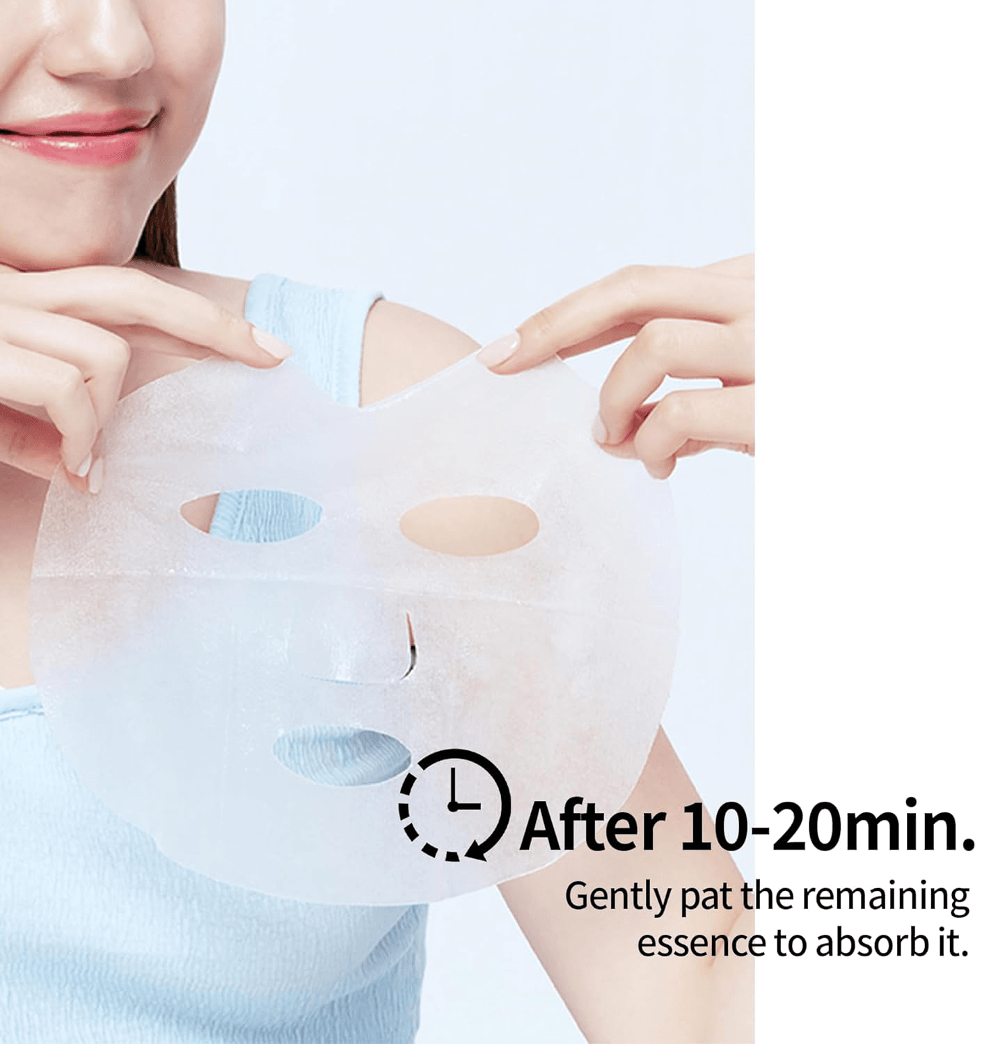 BRING GREEN Tea Tree Cica Fresh Mask 0.70 oz.(20g) 10ea detail 2