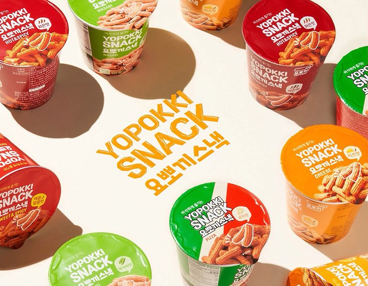 YoungPoong Yopokki Snack Wasabi Cup 1.8 oz.(50g) detail 1