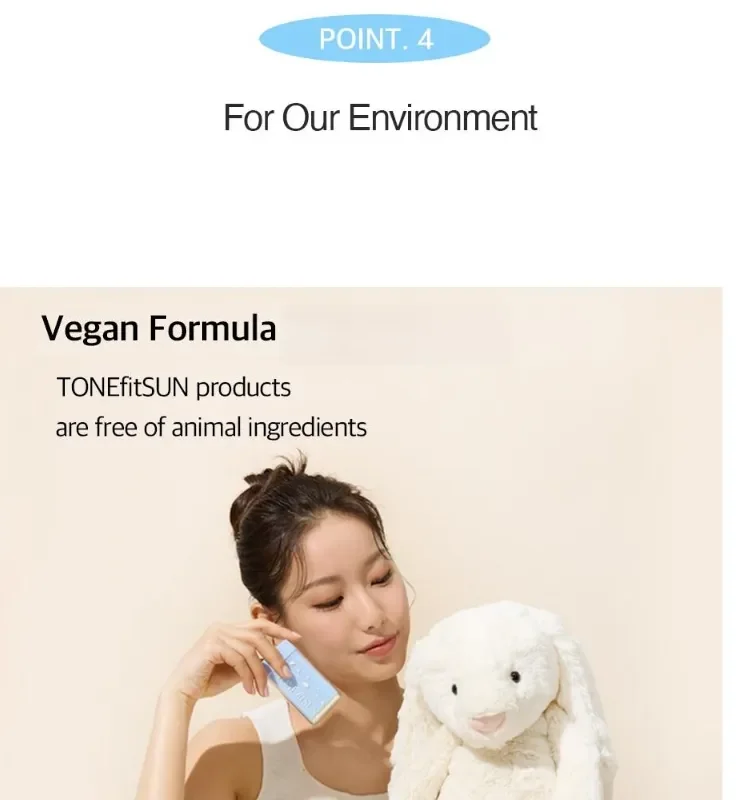 TONEfitSUN Sebum Control Vegan Sunscreen Stick 0.7 oz.(20g) detail 7