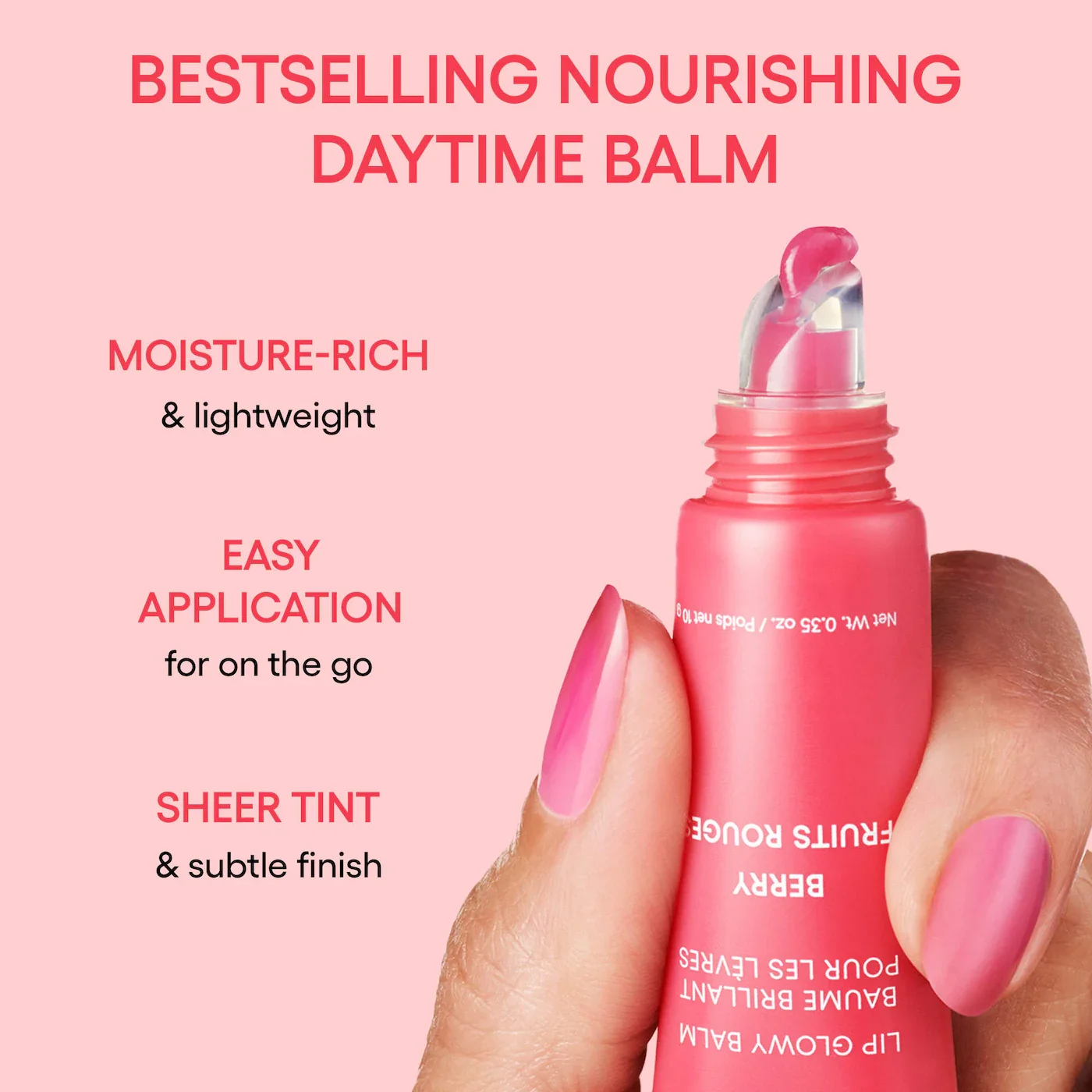 [4colors] LANEIGE Lip Glowy Balm 0.35 oz.(10g) detail 2