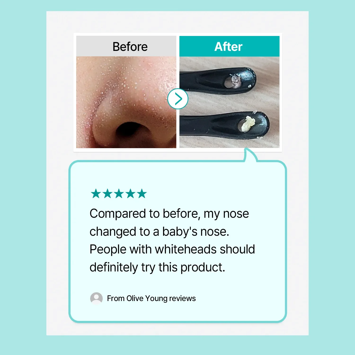 ilso Natural Mild Clear Nose Patch x 5ea detail 1