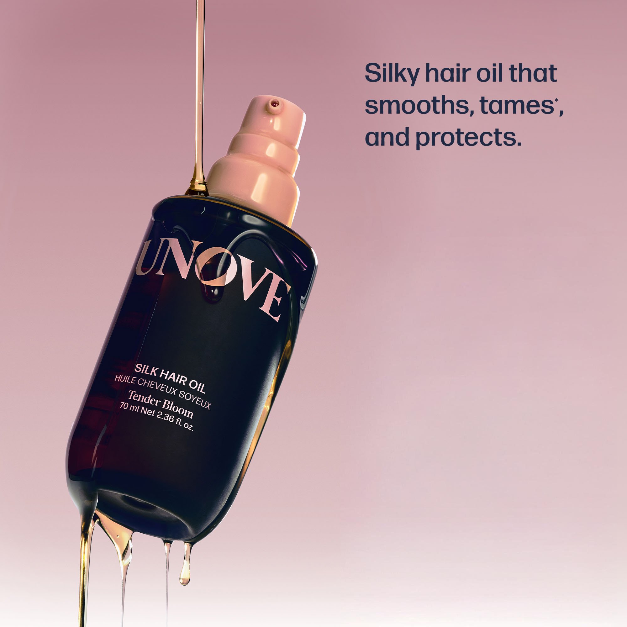 UNOVE Silk Hair Oil Tender Bloom 2.36 fl. oz.(70ml) detail 2