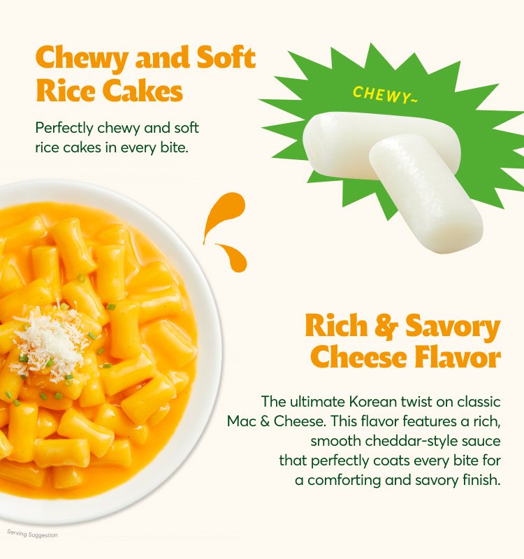 CJ Bibigo Tteokbokki Cup Cheese 4.40 oz.(125g) detail 3