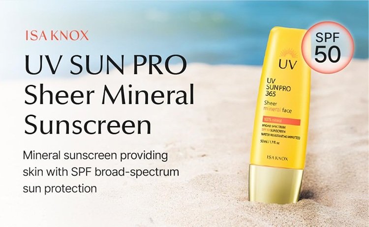 Isaknox UV Sun Pro Sheer Mineral Face 1.7 fl. oz.(50ml) detail 1