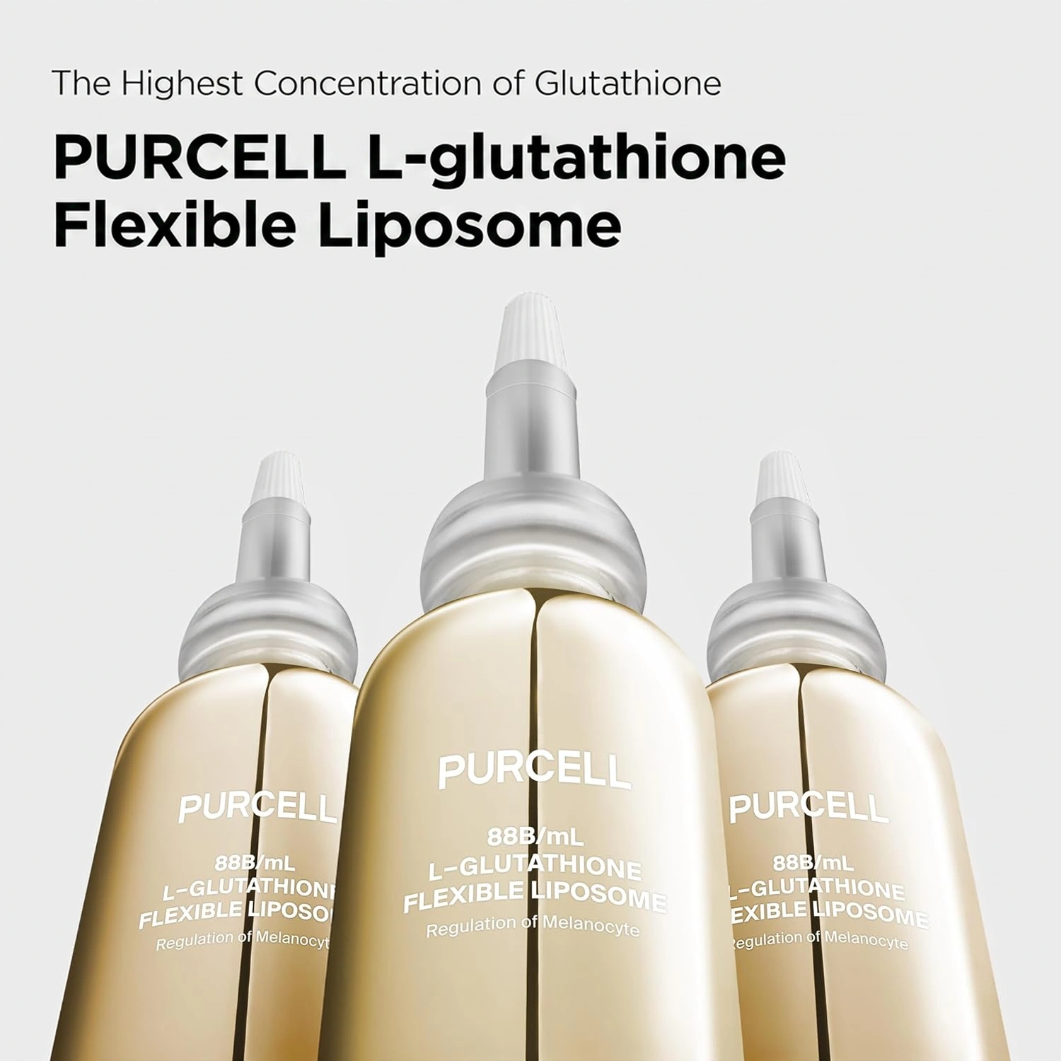 PURCELL 88b/ml L-glutathione Flexible Liposome 1.01 fl. oz.(30ml