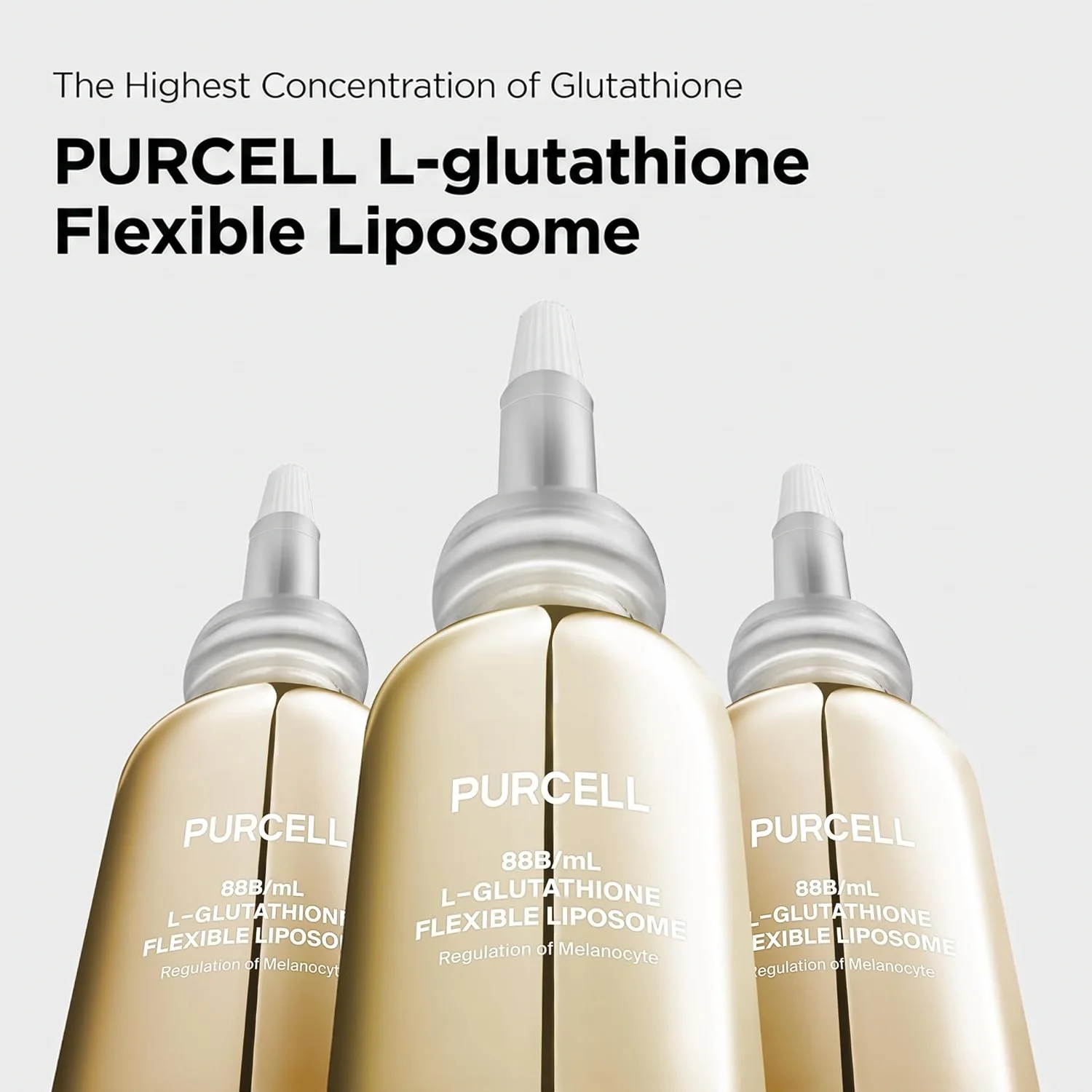 PURCELL 88b/ml L-glutathione Flexible Liposome 1.01 fl. oz.(30ml) detail 1